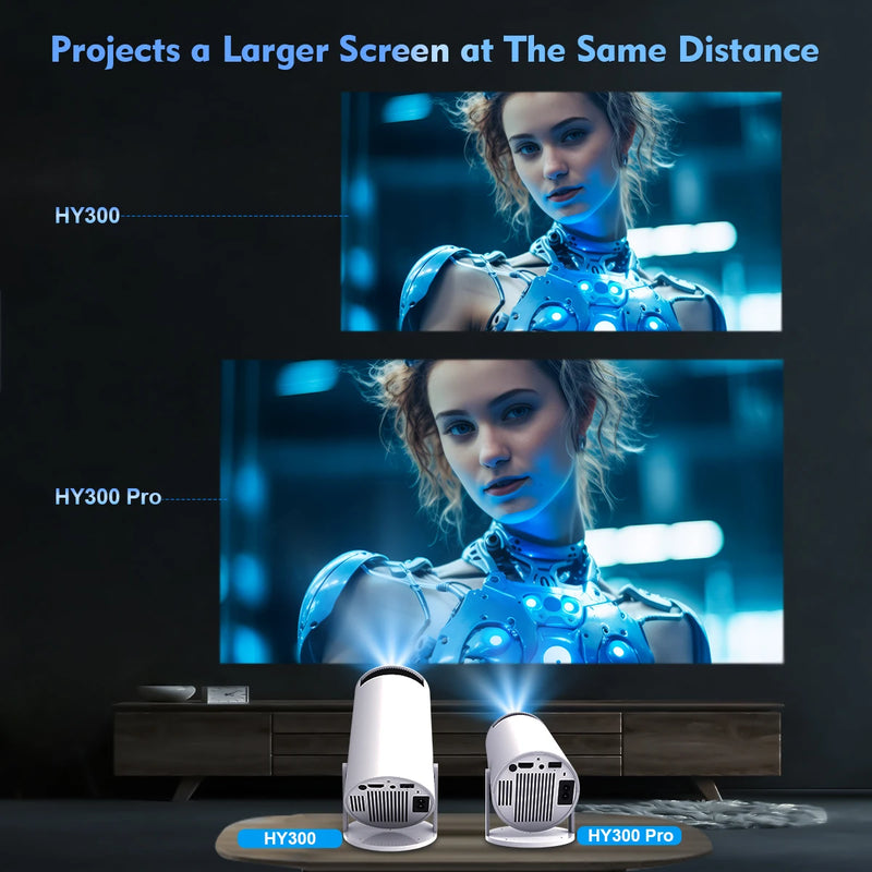 Projetor 4K Android Ajustável